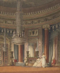 The Circular Dining Room at Carlton House, London